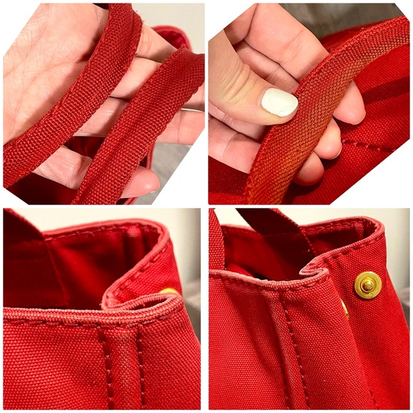 Authentic PRADA Canapa Crossbody bag - Picture 8 of 17